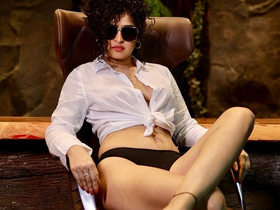 Steamy Poses Of Apsara Rani